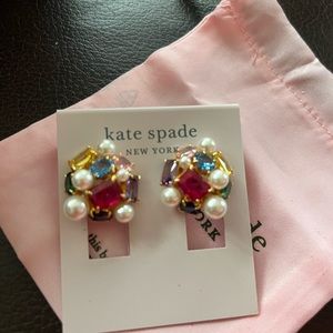 NEW Kate Spade pierced earrings - elegant!